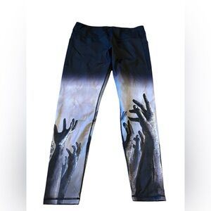 CVG Constantly Varied Gear XXL Zombie Apocalypse Full Length Leggings Workout